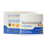Crema hidratanta cu unt de cacao, vitamina E, B5 si venin de vipera 50 ml