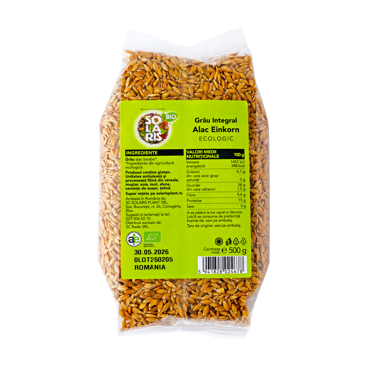Grau integral Alac Einkorn 500 g