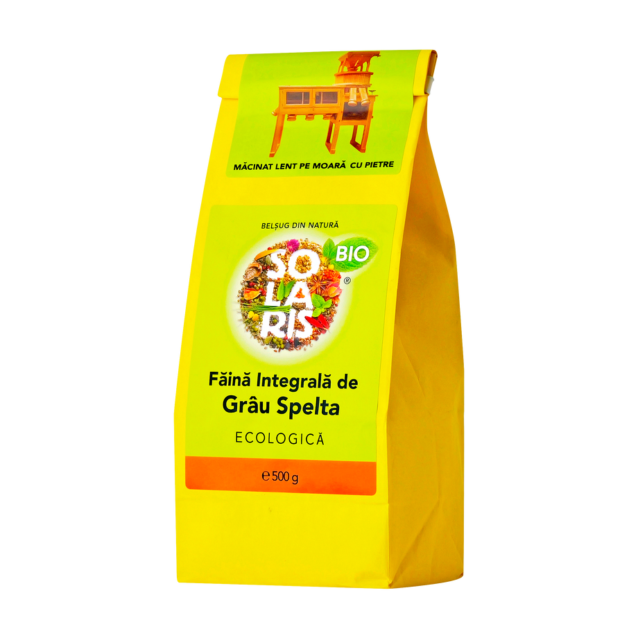Faina integrala de grau spelta eco 500g Solaris Bio