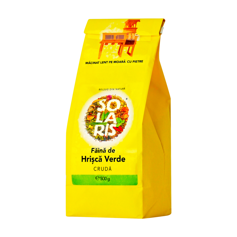 Faina de hrisca verde cruda 500 g
