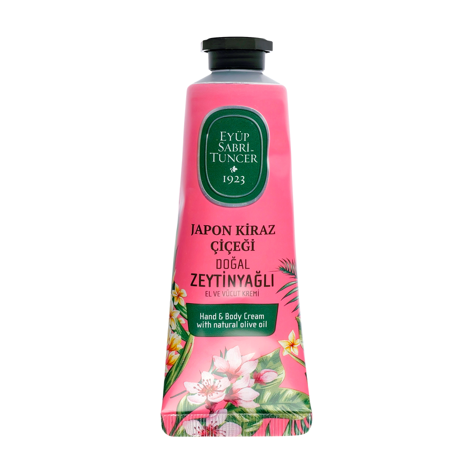 Crema de maini si corp cu Ulei de Masline Japanese Cherry Blossom 50 ml
