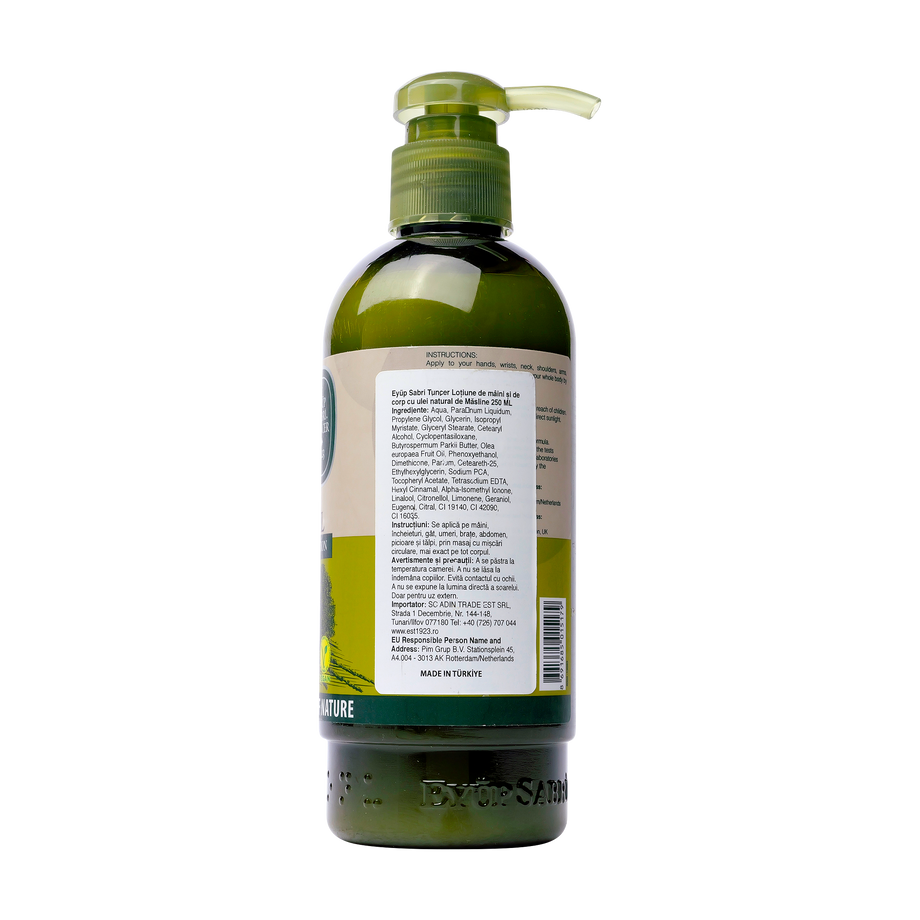 Lotiune de maini si corp cu Ulei de Masline 250 ml