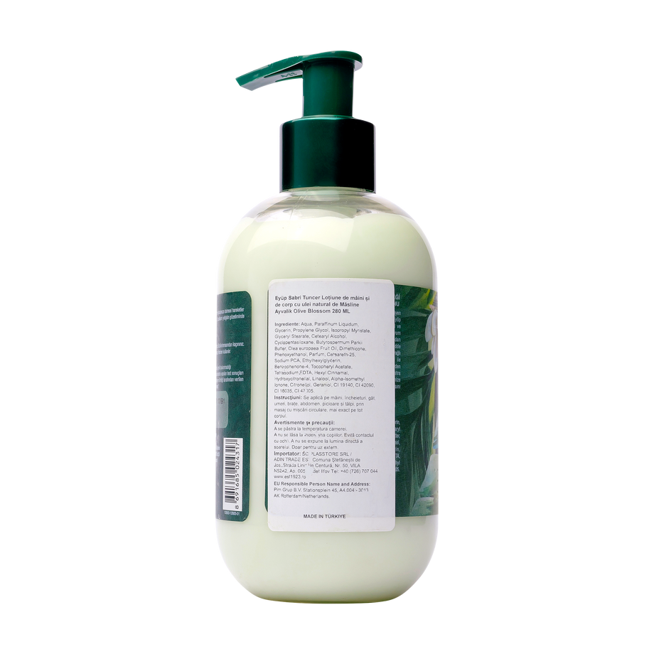 Lotiune de maini si corp cu Ulei de Masline Ayvalik Blossom 280 ml