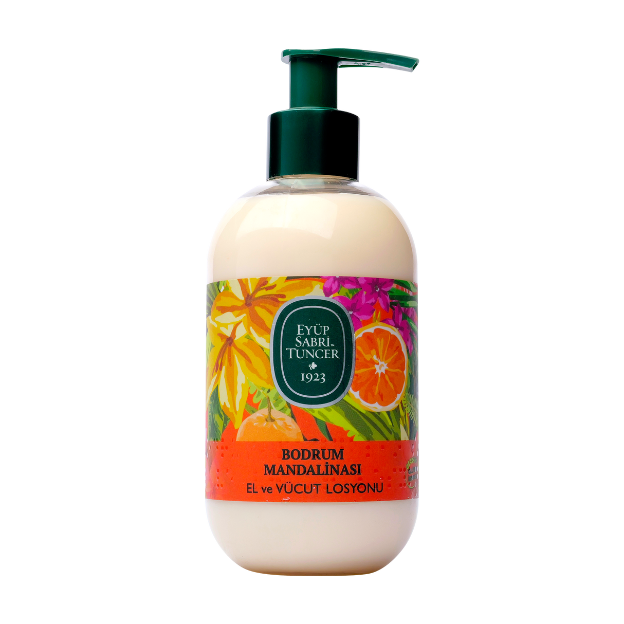 Lotiune de maini si corp cu Ulei de Masline Bodrum Mandarin 280 ml