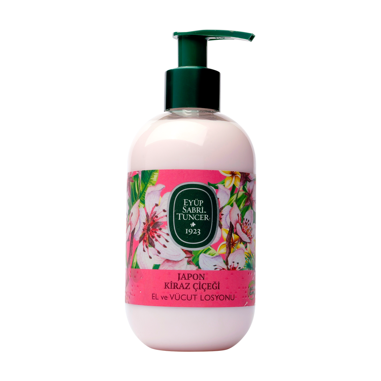 Lotiune de maini si corp cu Ulei de Masline Japanese Cherry Blossom 280 ml
