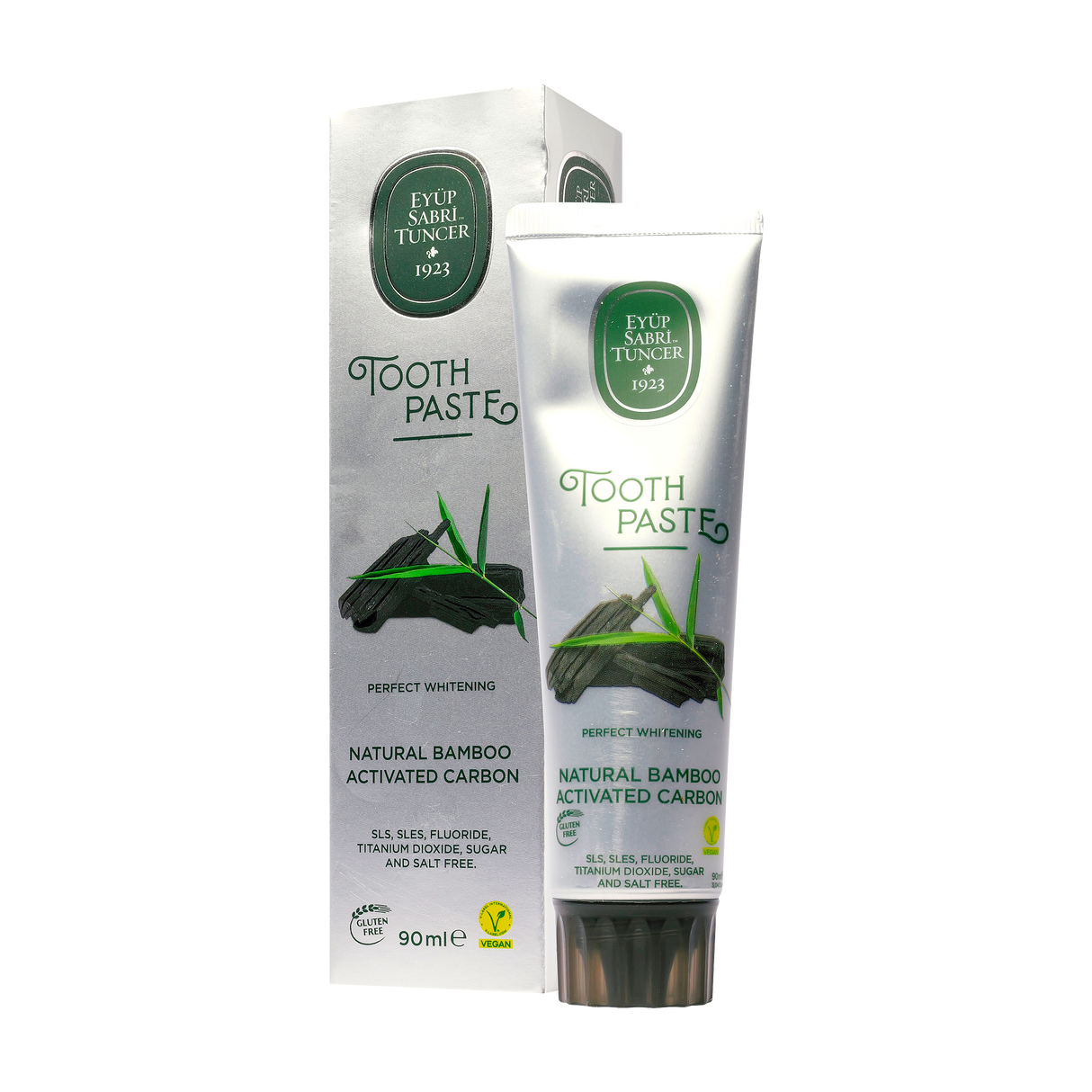 Pasta dinti cu Carbune activ din bambus natural 90 ml