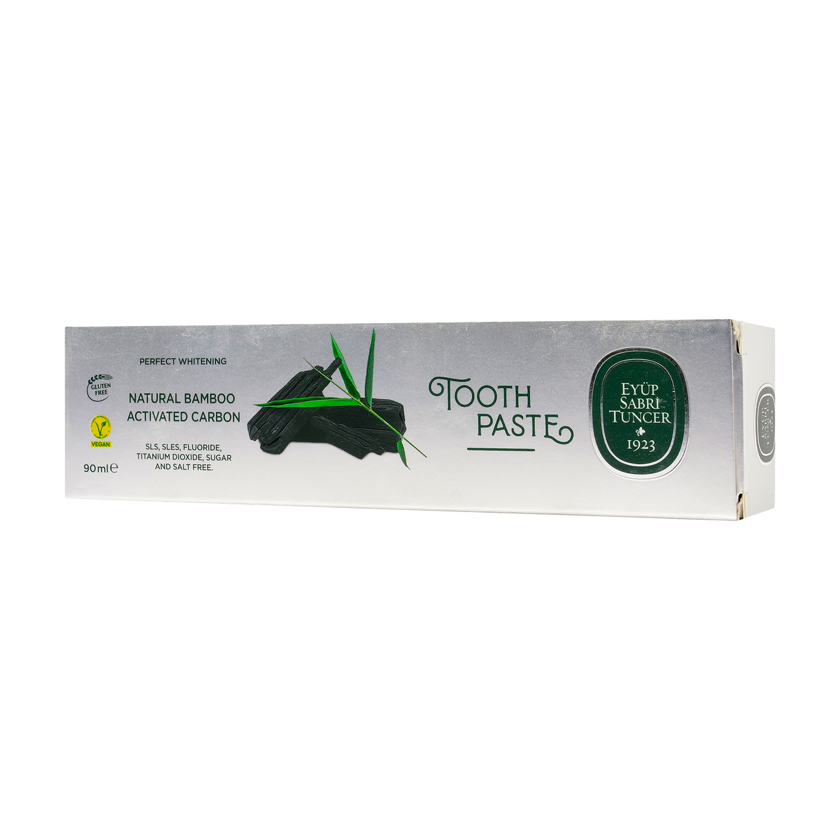 Pasta dinti cu Carbune activ din bambus natural 90 ml