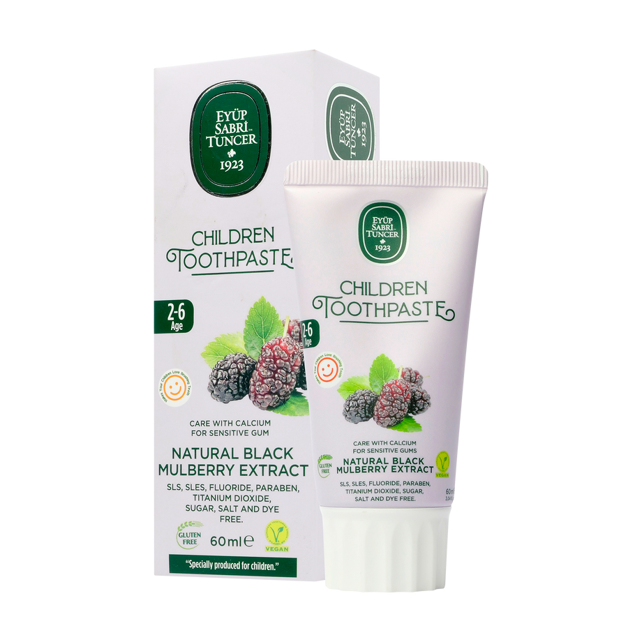 Pasta dinti cu Extract de Dude negre pentru copii 60 ml