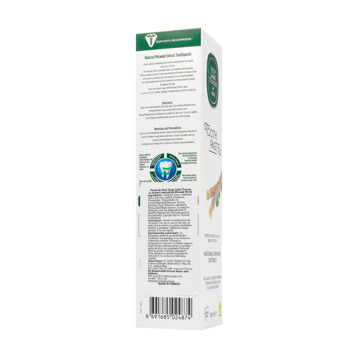 Pasta dinti cu extract de miswak 90 ml