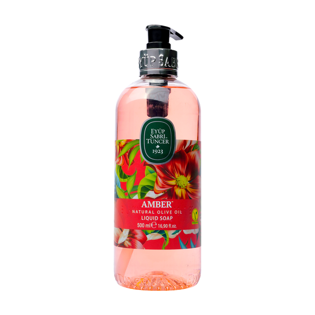 Sapun lichid amber cu ulei de masline 500 ml