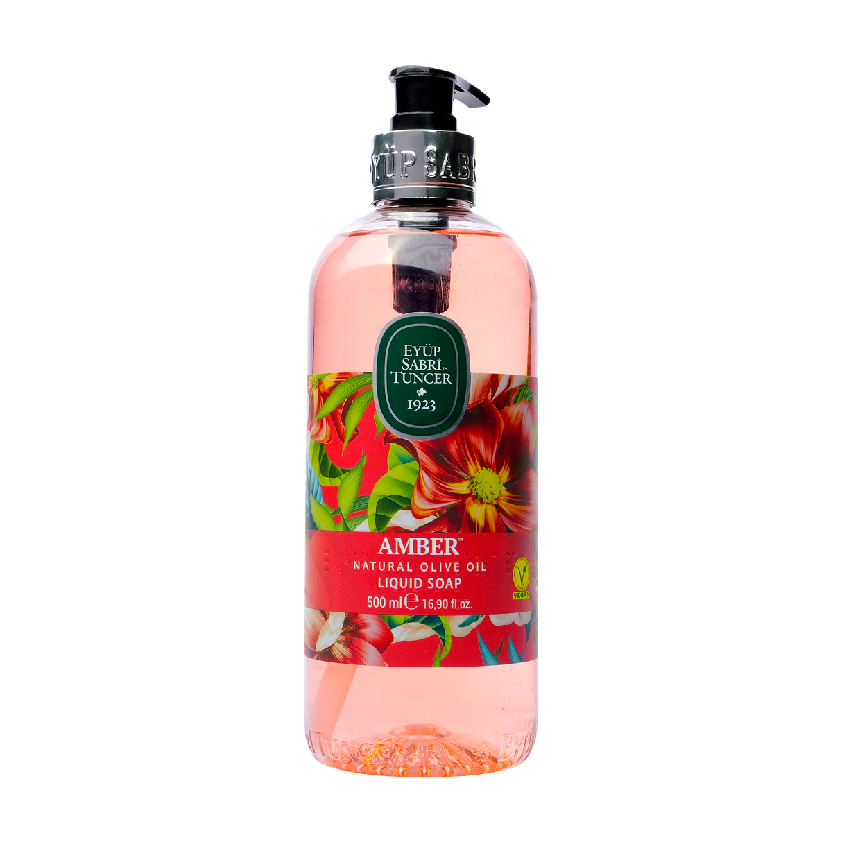 Sapun lichid amber cu ulei de masline 500 ml