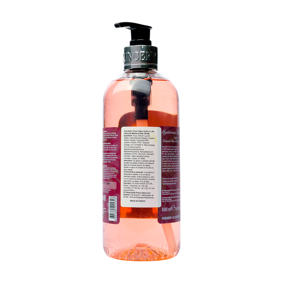 Sapun lichid amber cu ulei de masline 500 ml