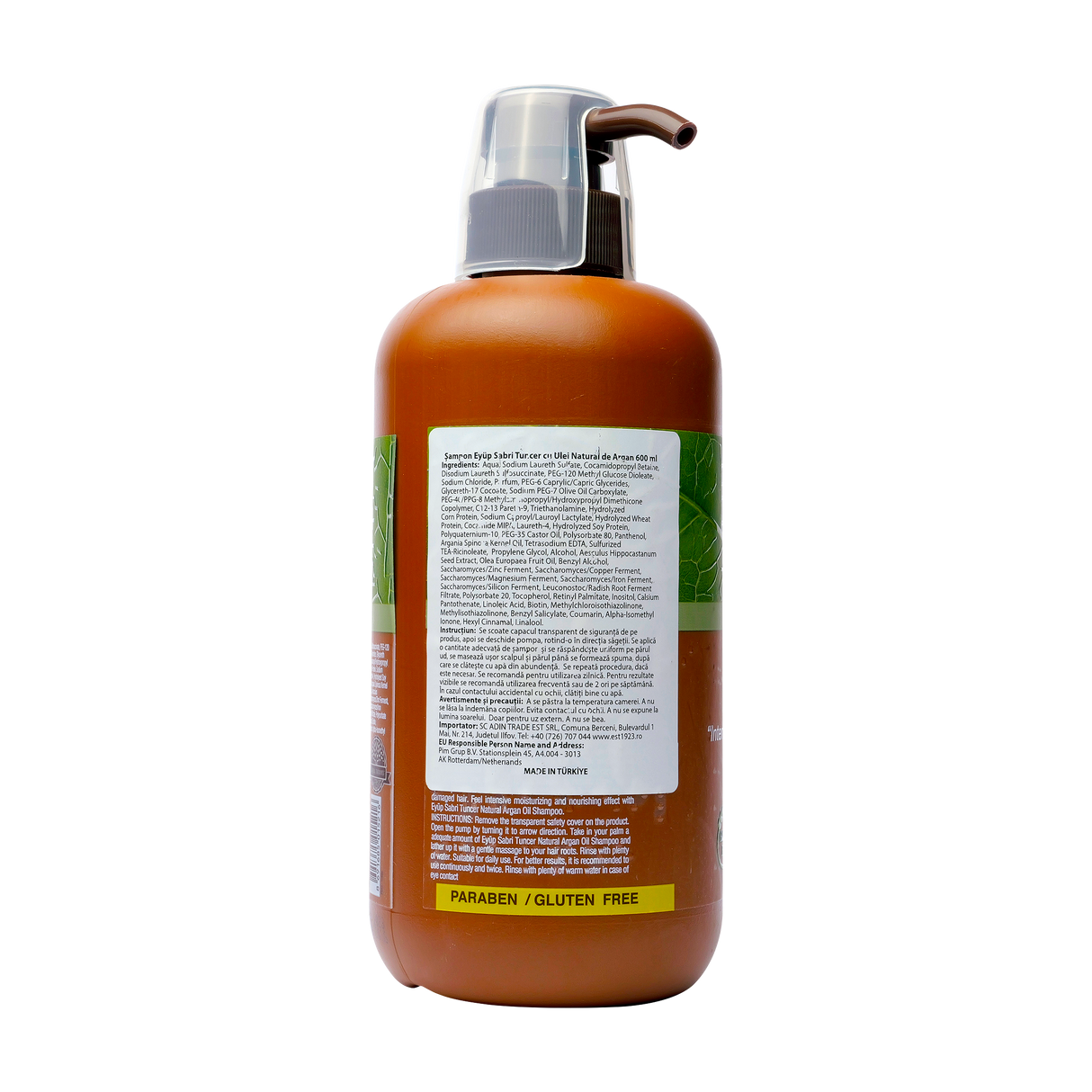 Sampon cu ulei de argan 600ml