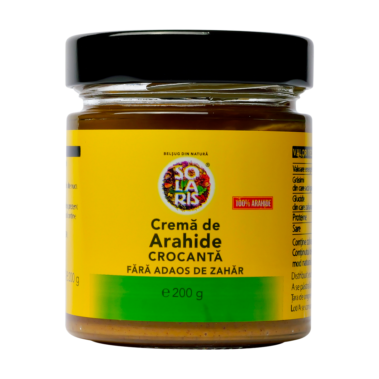 Crema de arahide crocanta 200 g