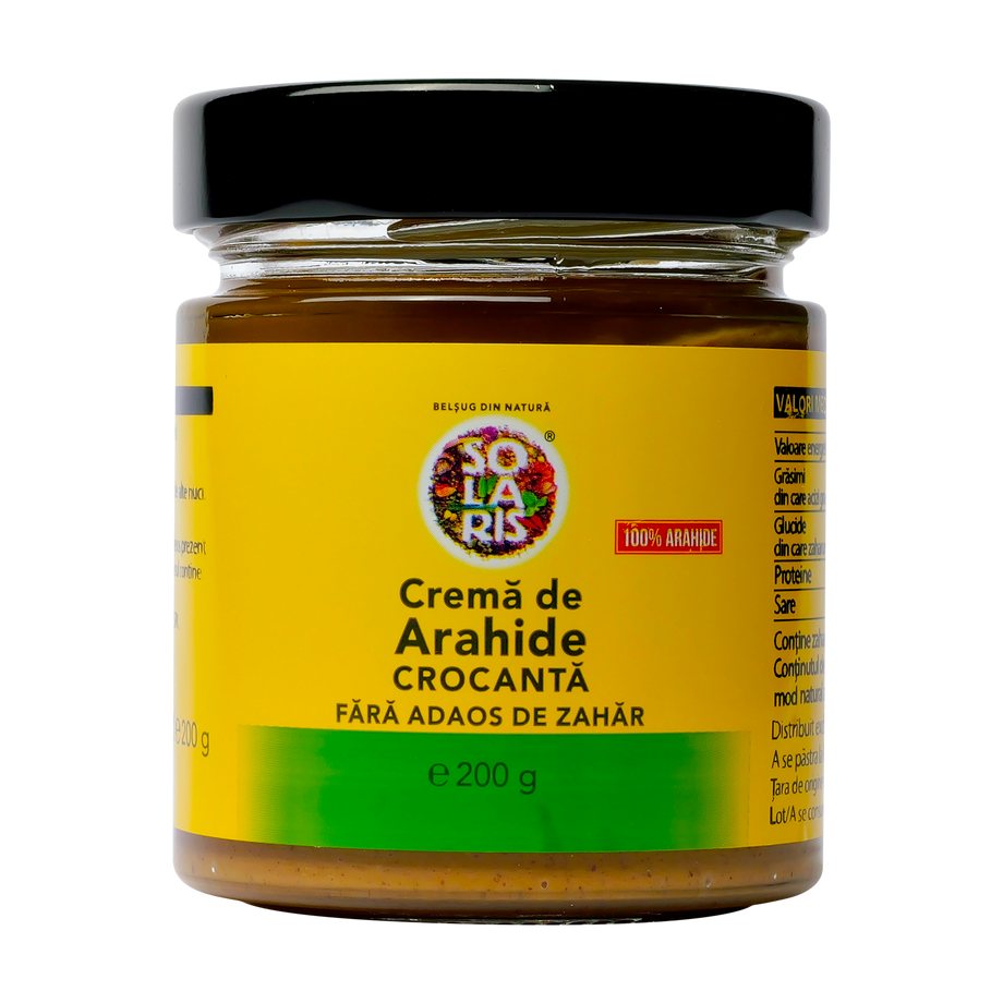 Crema de arahide crocanta 200 g
