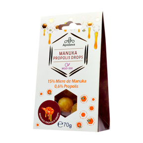 Dropsuri miere manuka si propolis 70 g