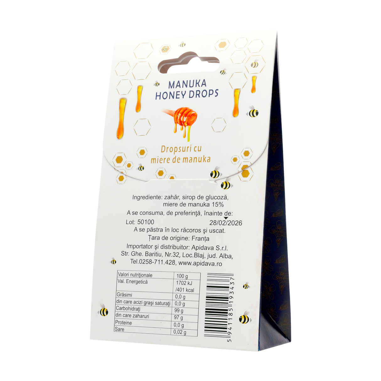 Dropsuri miere manuka 70 g