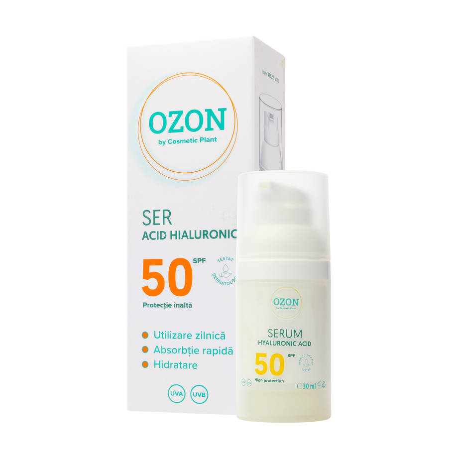Ser acid hialuronic Ozon SPF 50 30 ml