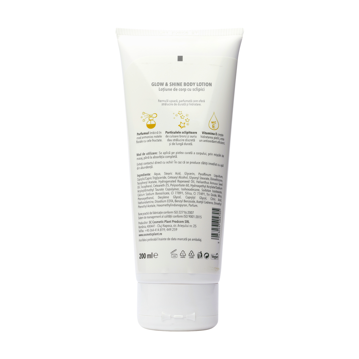 Lotiune de corp cu sclipici Sun on the beach 200 ml