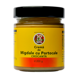 Crema de migdale cu portocale crocanta 200 g