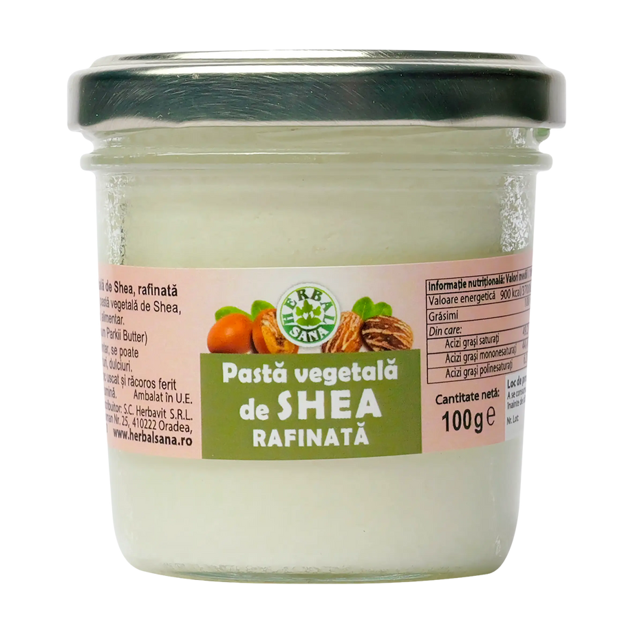 Pasta vegetala de shea rafinata 100 g