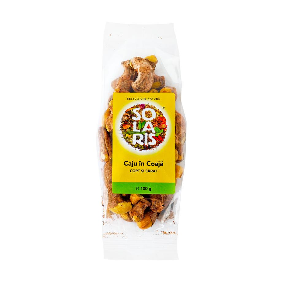 Caju in coaja copt si sarat 100 g