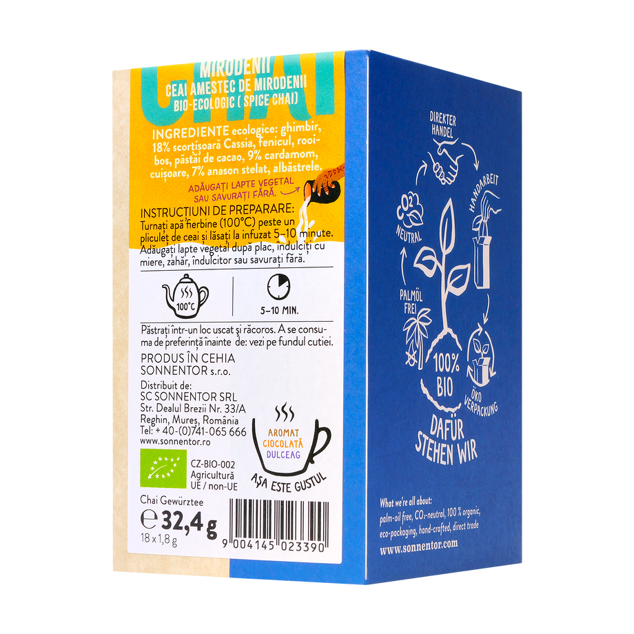 Ceai "chai" mirodenii 18 plicuri