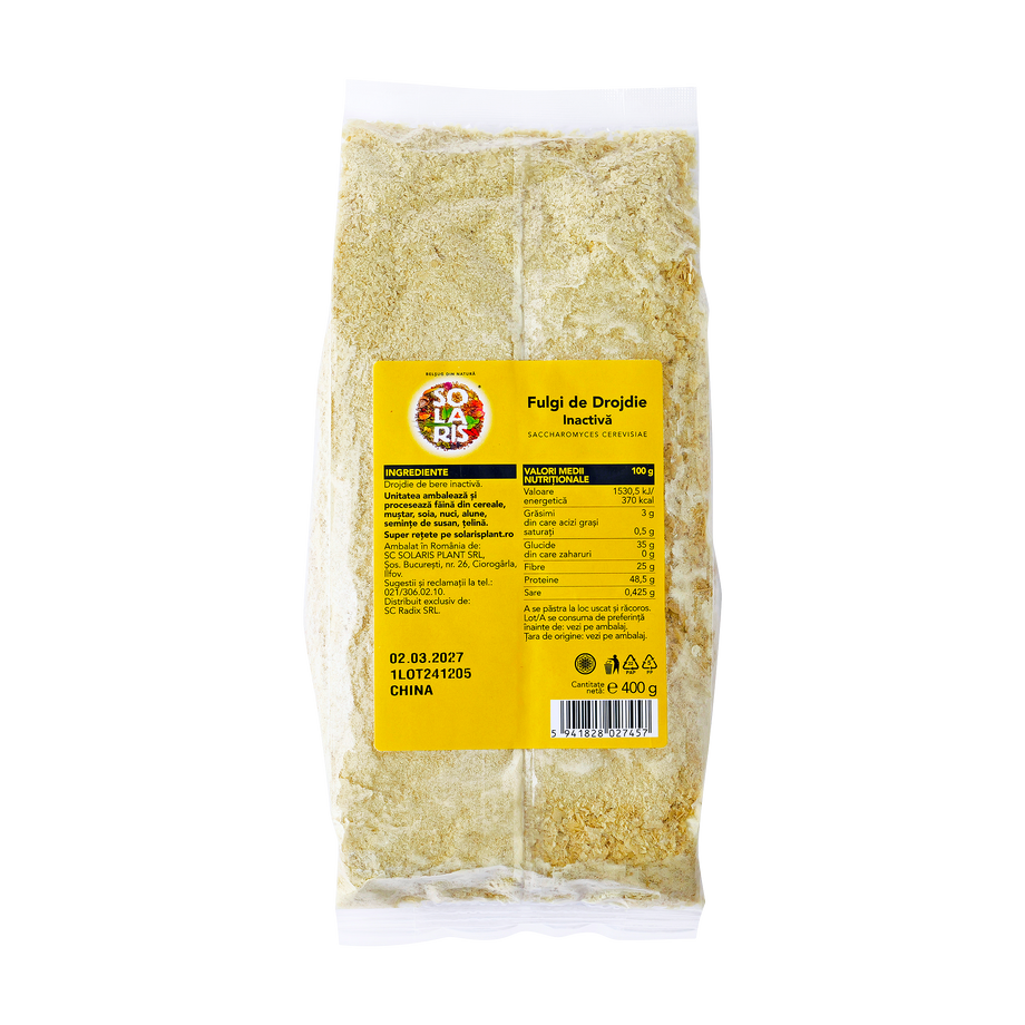 Fulgi de drojdie inactiva 400 g