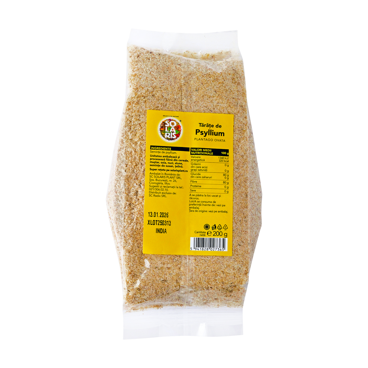 Tarate de psylium 200 g