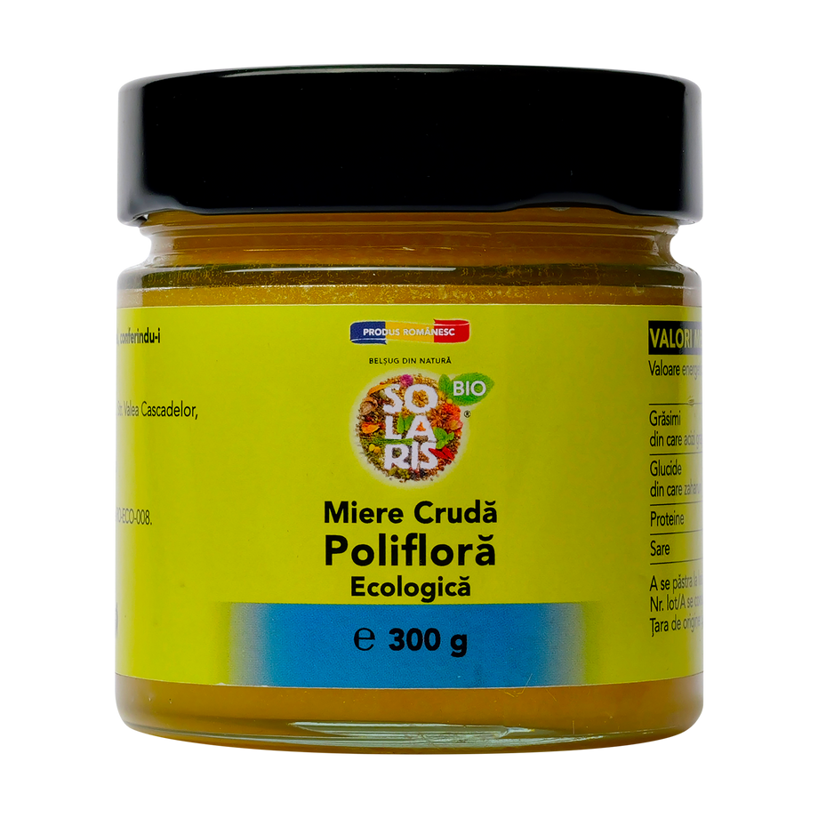 Miere cruda poliflora 300 g