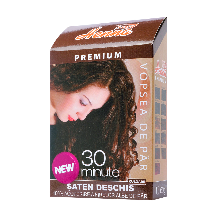 Vopsea par henna sonia premium saten deschis 60 g