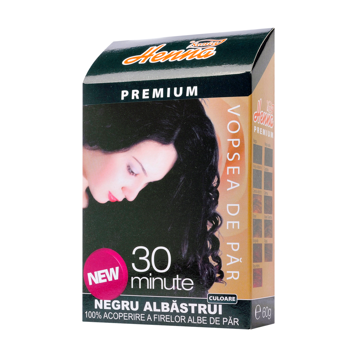 Vopsea par henna sonia premium negu albastrui 60 g