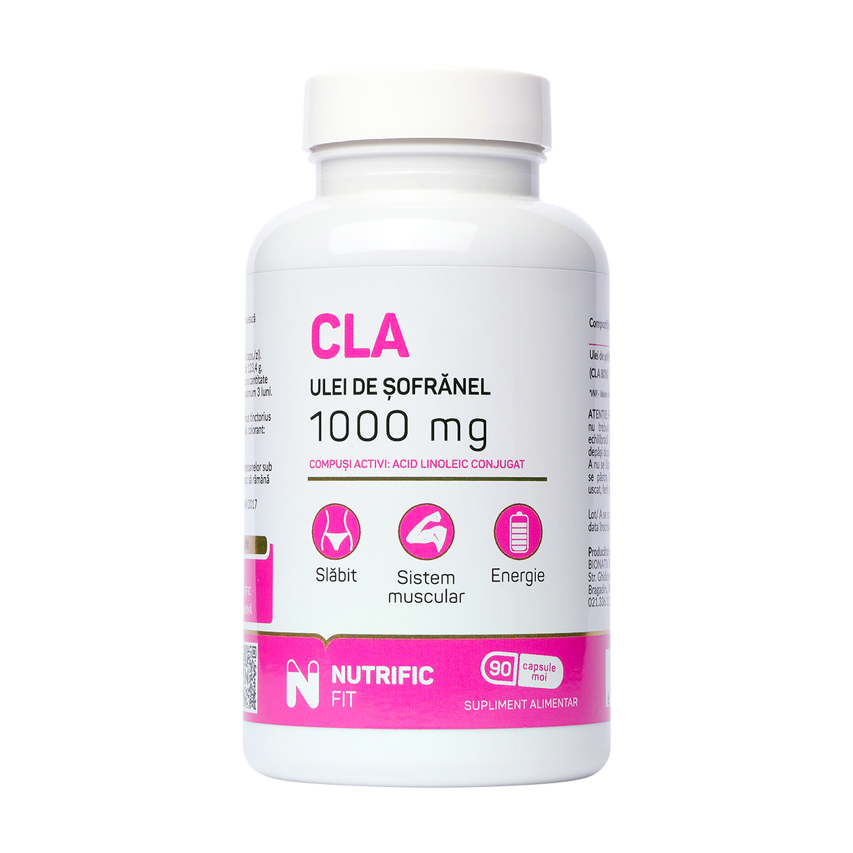 Cla 1000mg ulei sofranel 90 capsule