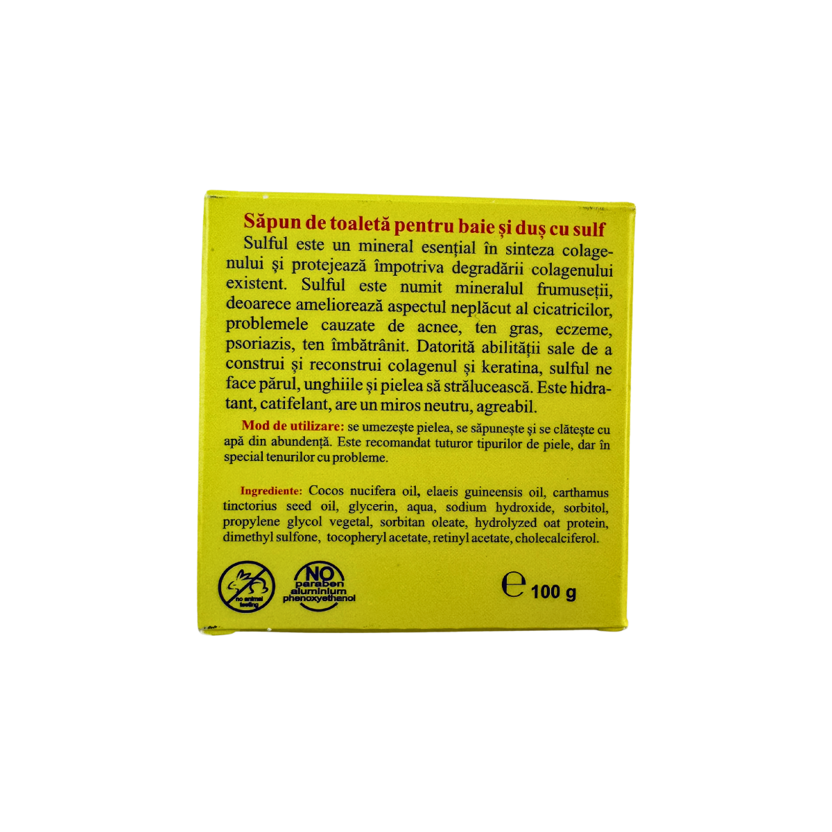Sapun cu sulf 100 g