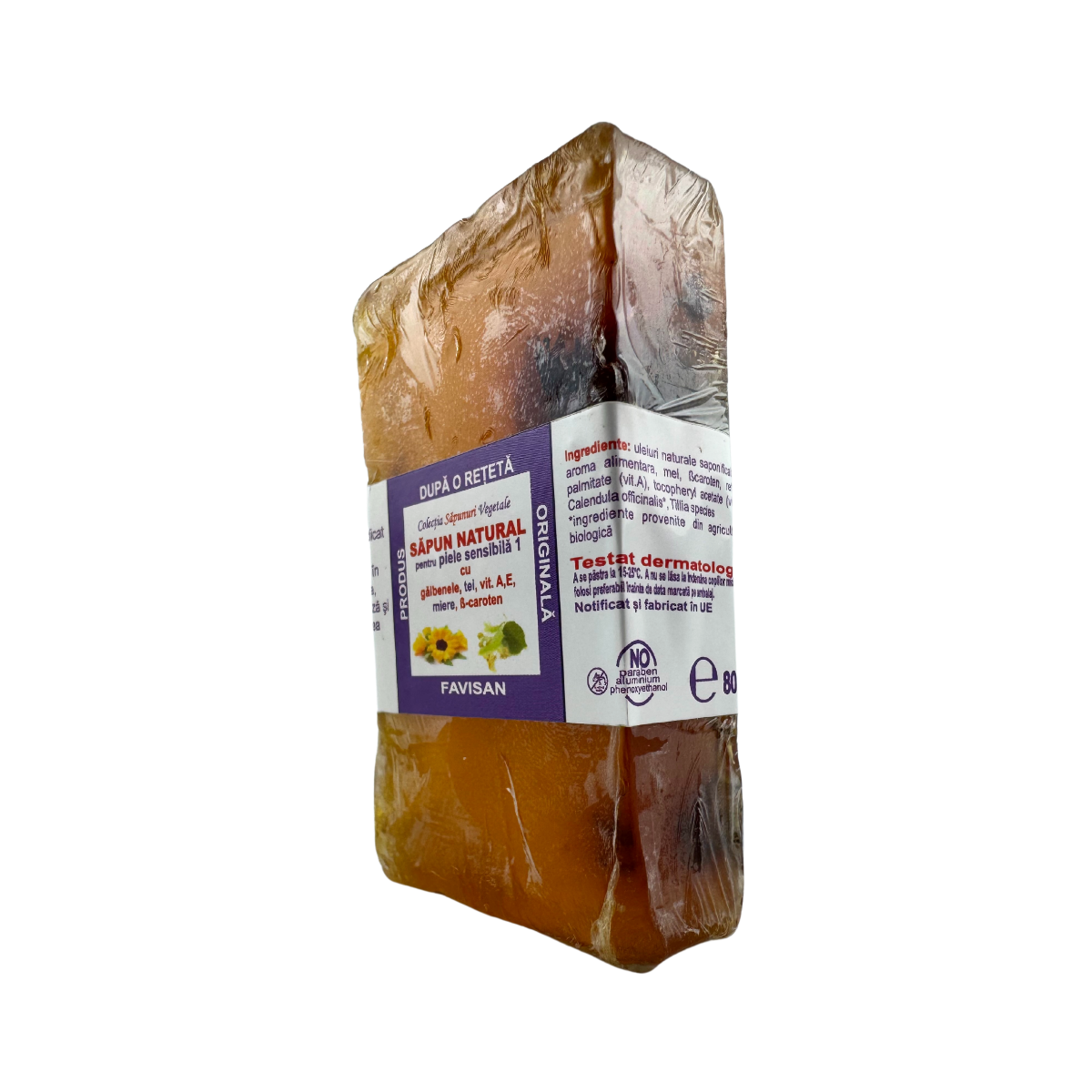 Sapun natural pentru piele sensibila 80 g