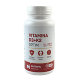 Vitamina D3 2000UI si K2 Optim 30 capsule