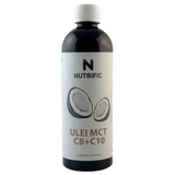 Ulei MCT C8+C10 din ulei pur de cocos 500 ml
