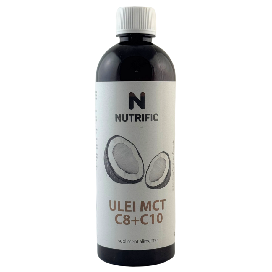 Ulei MCT C8+C10 din ulei pur de cocos 500 ml