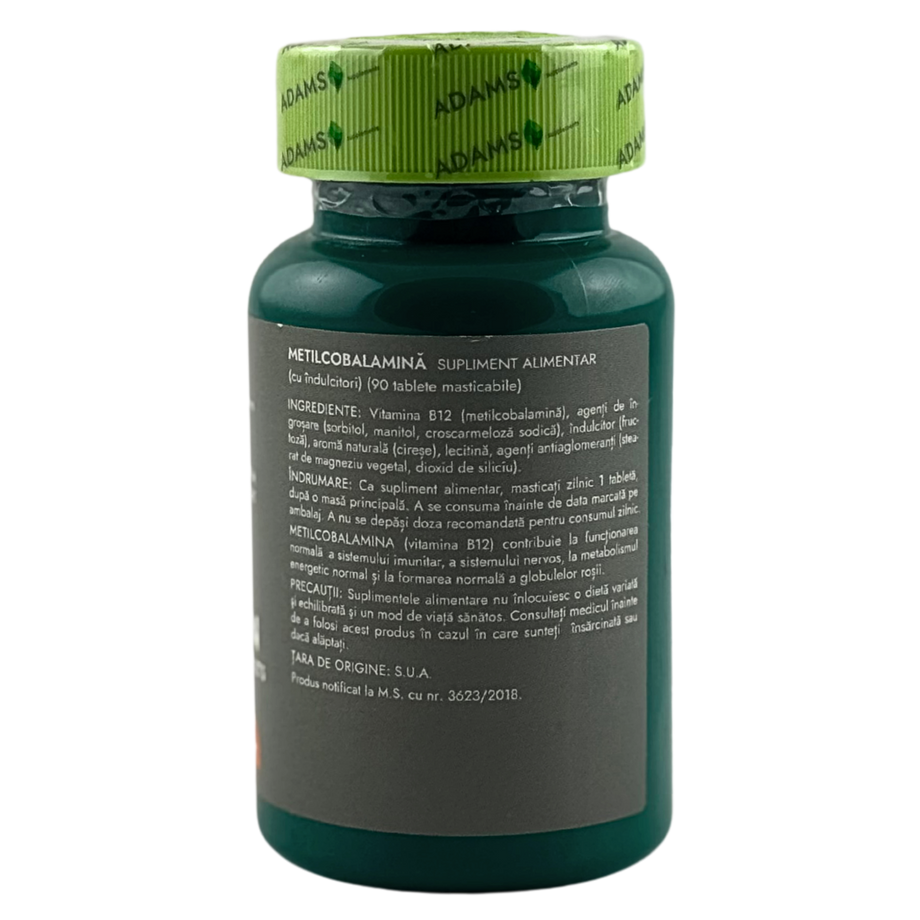 Methylcobalamin B12 1000mcg 90 capsule