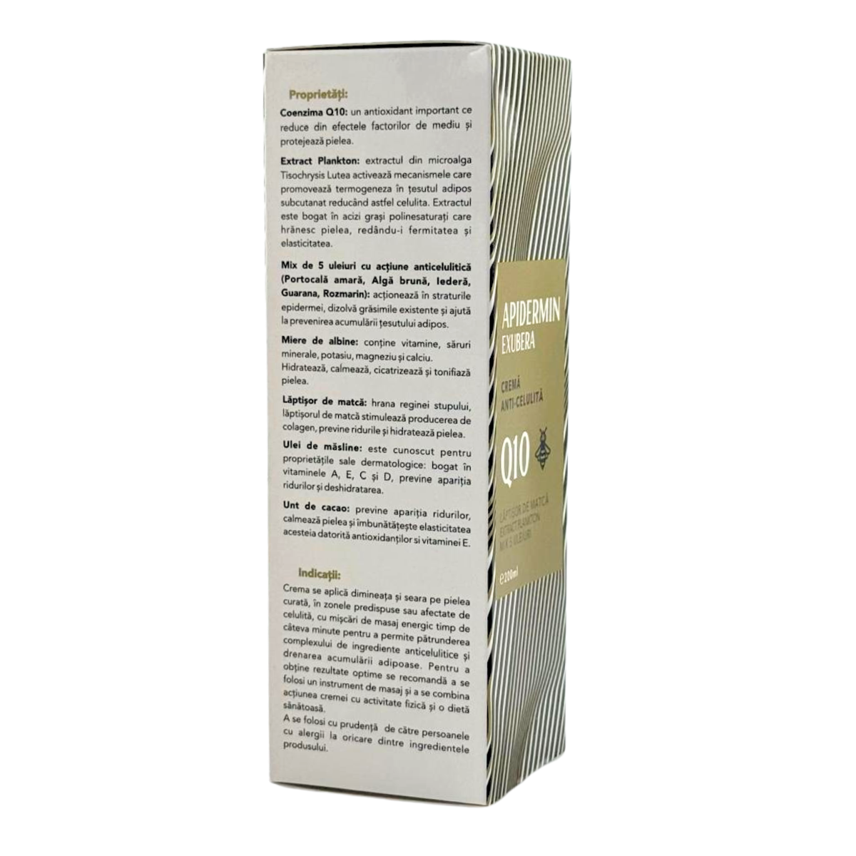 Apidermin Exubera crema anti-celulita Q10 200 ml
