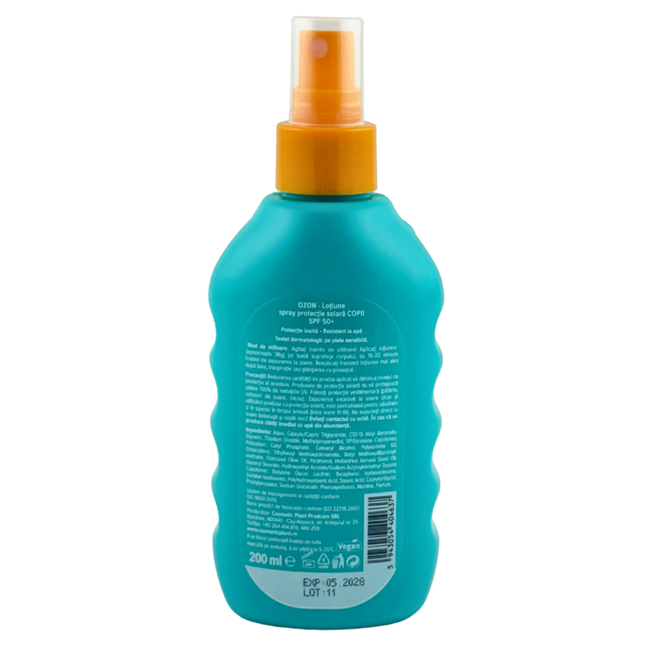 Lotiune spray protectie solara Copii SPF 50+ 200 ml