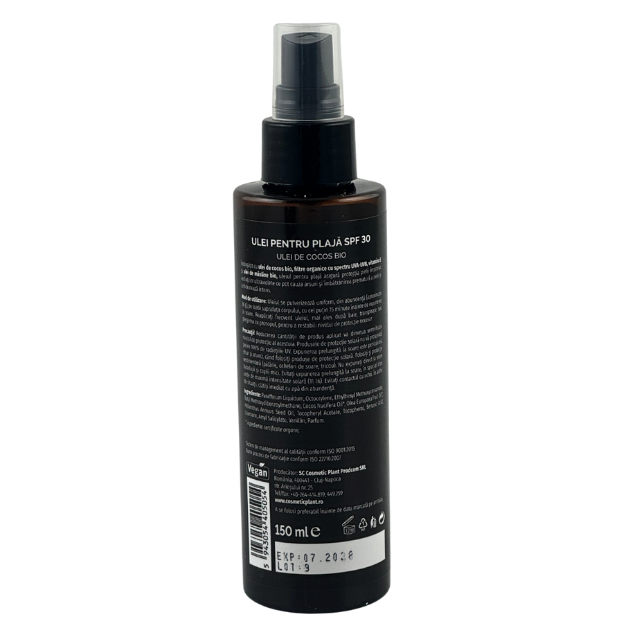 Ulei plaja cocos SPF 30 150 ml