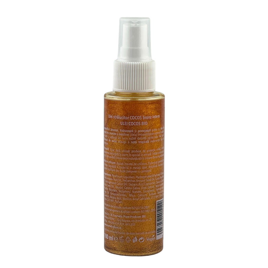 Ulei plaja cocos pentru bronzare intensa 100 ml