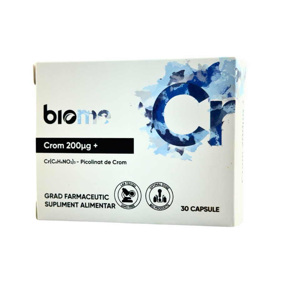 Crom 200 mcg 30 capsule