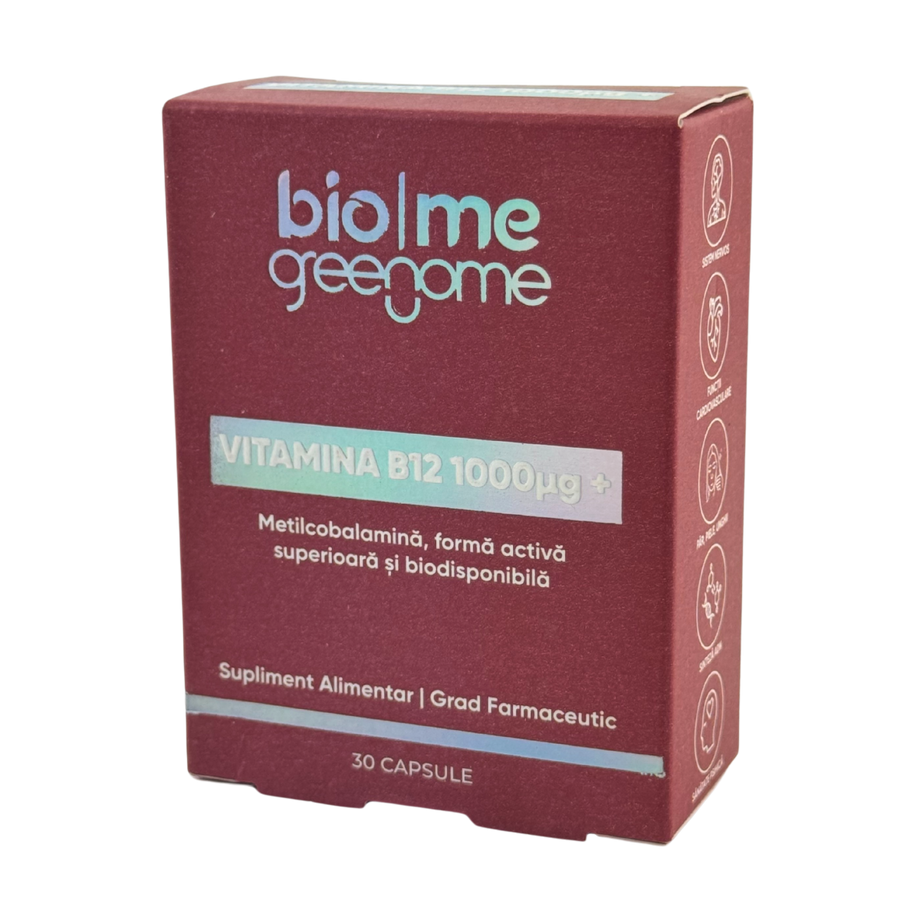 Vitamina B12 1000mcg 30 capsule
