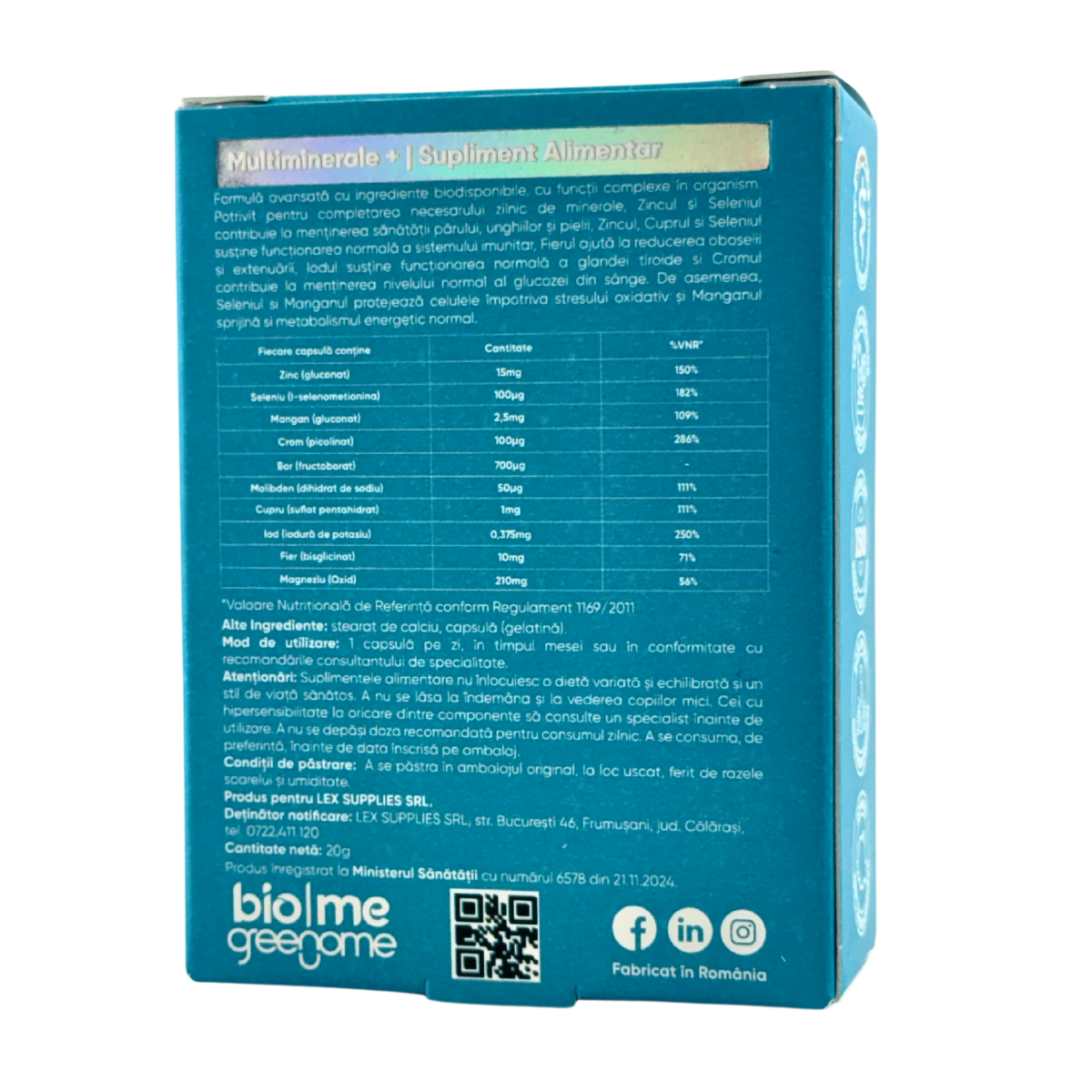 Multiminerale 30 capsule