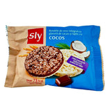 Rondele de orez integral cu cocos si glazura de cacao si lapte cu indulcitor 32 g