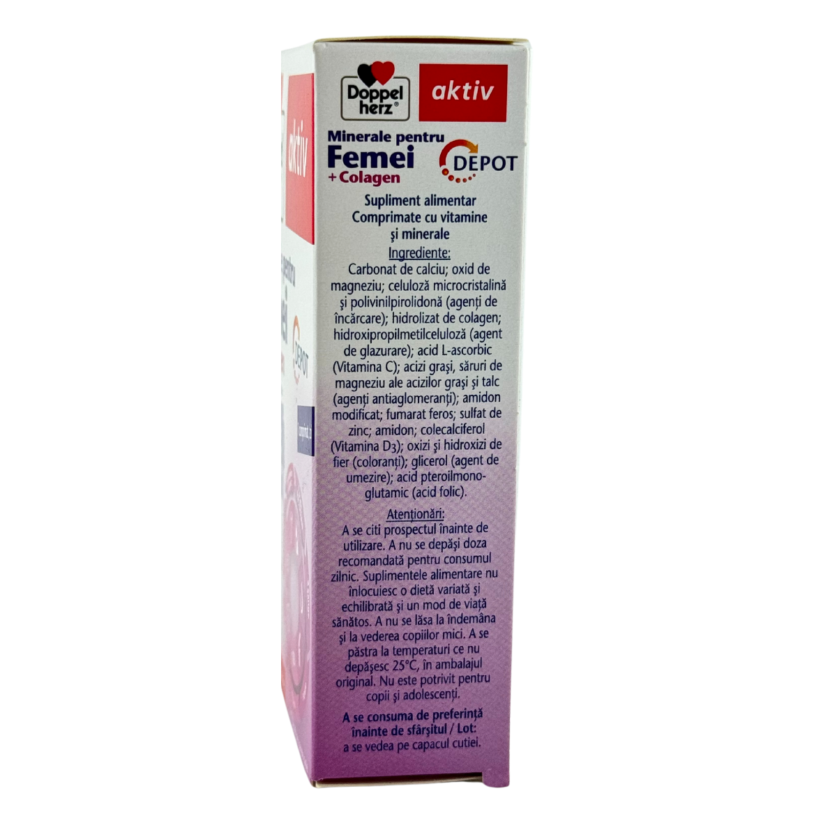 Minerale pentru femei+Colagen Depot 30 comprimate