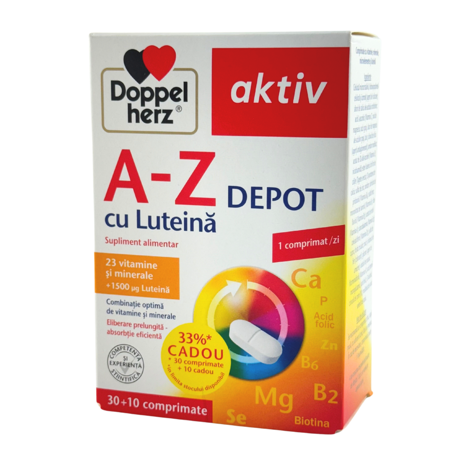 A-Z Depot cu luteina 10 tablete