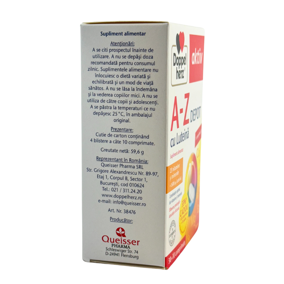 A-Z Depot cu luteina 10 tablete